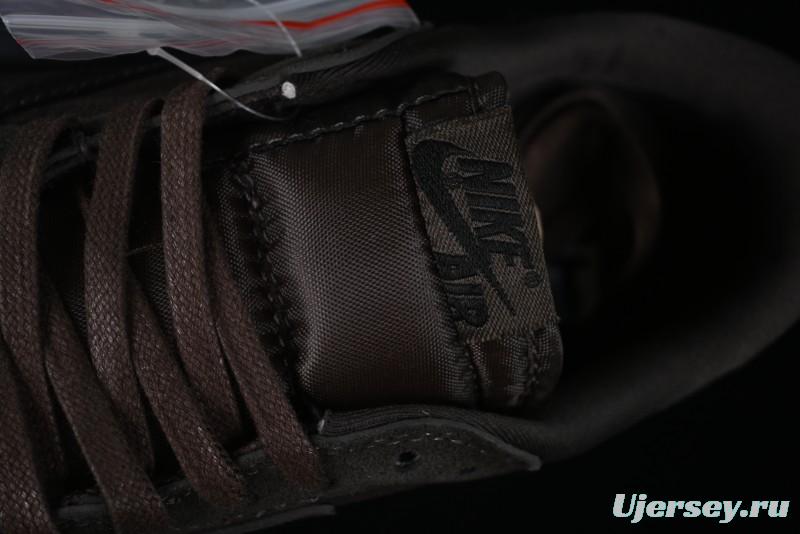 Nike Travis Scott x Air Jordan 1 Low OG AJ1 Reverse Swoosh Sneakers - DM7866-202