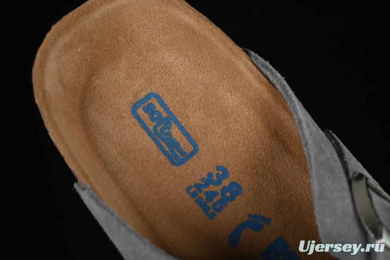 Birkenstock Arizona Soft Footbed Sandals with Suede Leather and Lambswool Lining - G.D4