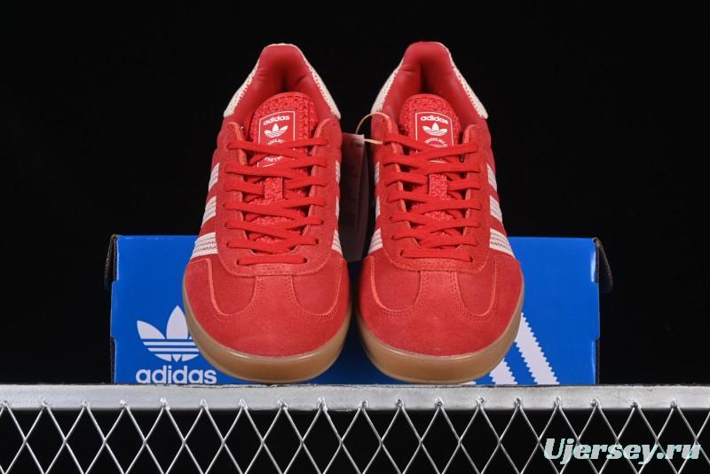 Adidas Originals Gazelle Indoor Retro Casual Slip-Resistant Wear-Resistant Low-Top Sneakers - JI2756