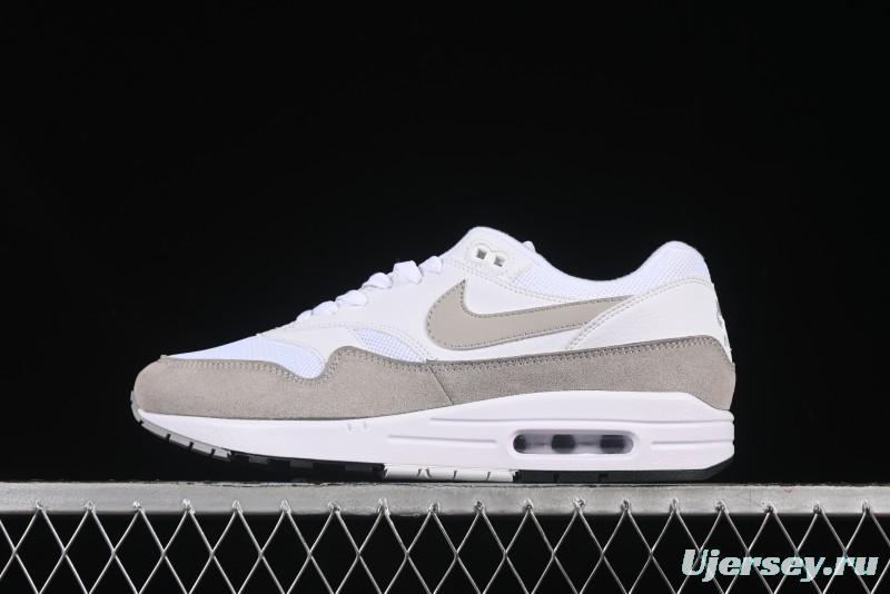 Nike Air Max 1 Retro Running Shoes with Half-Sole Air Cushion - AH8145-110