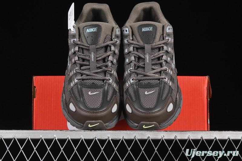Nike P-6000 Prm Retro Casual Sneakers with Layered Design - CD6404-202