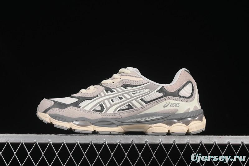 Asics Gel-NYC Retro Breathable Casual Shoes with Cushioning for Men - 1201A789-103