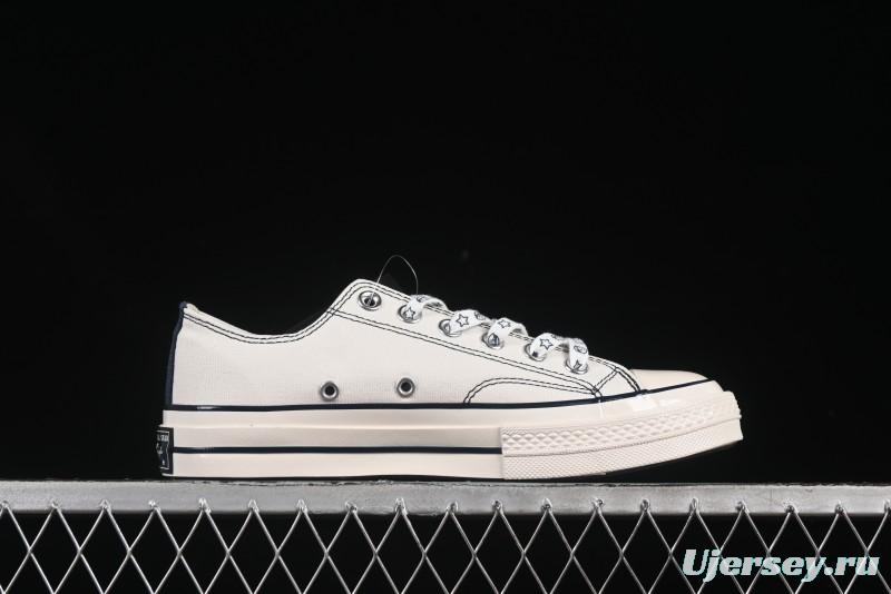 Converse Noritake x Chuck Taylor All Star 1970s Low Top Canvas Sneakers with Hand-Drawn Elements - A15788C