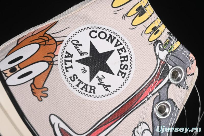 Converse Chuck Taylor All Star 1970s High Top Tom and Jerry Themed Casual Sneakers - A15111C