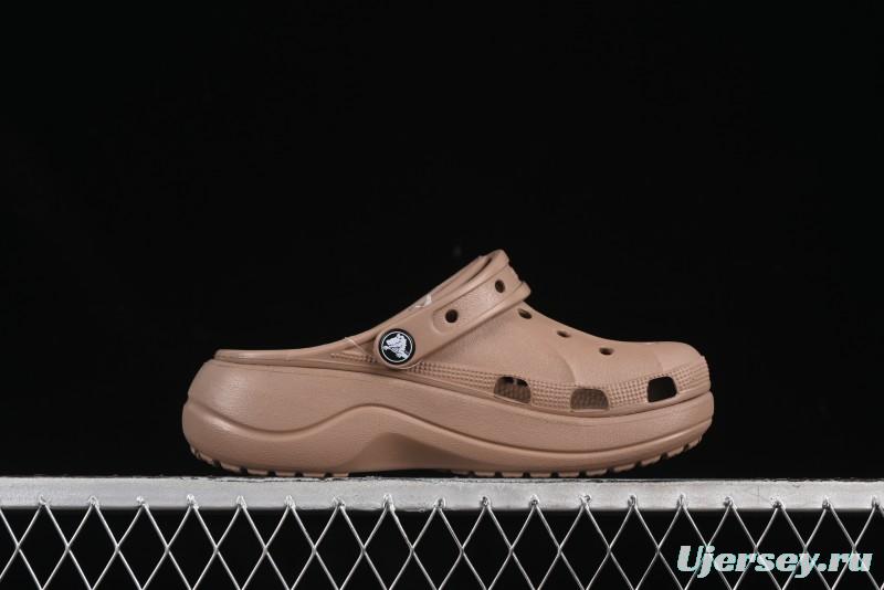 Crocs Baya Platform Classic Summer Two-Way Sandals Clogs - B.D4