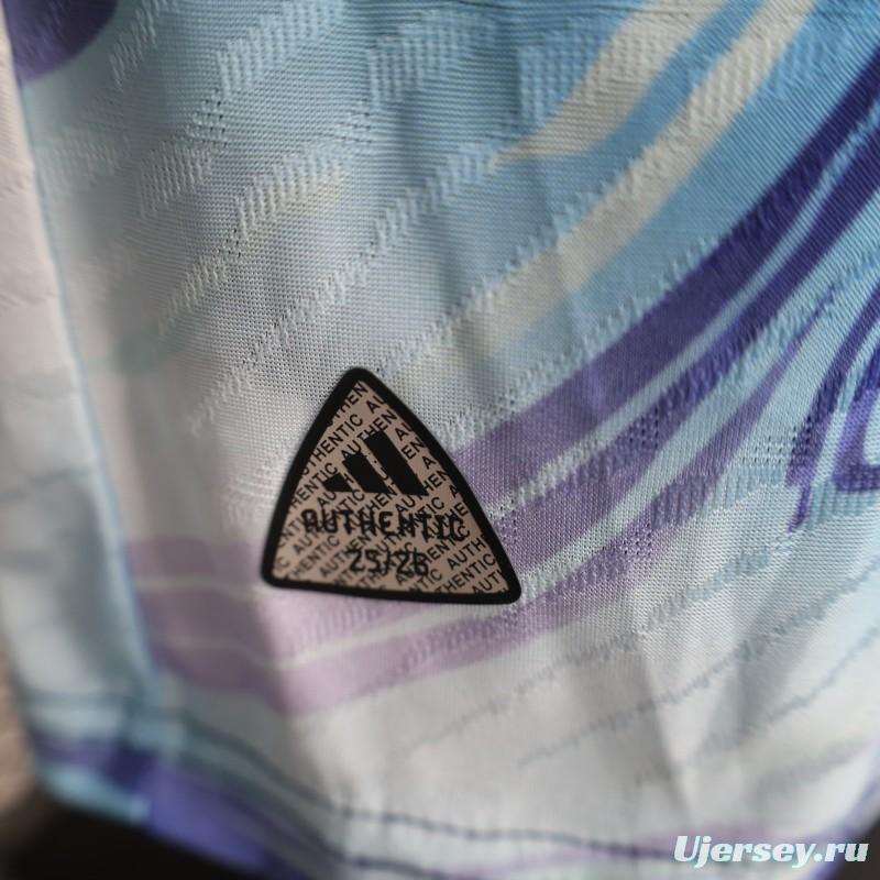 Player Version 2025 Japan Blue Jersey with Owl Design