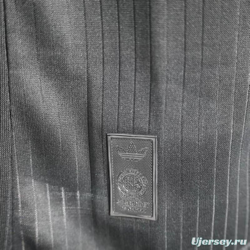 Player Version 2025 Germany Black 125Th Anniversary Long Sleeve Jersey