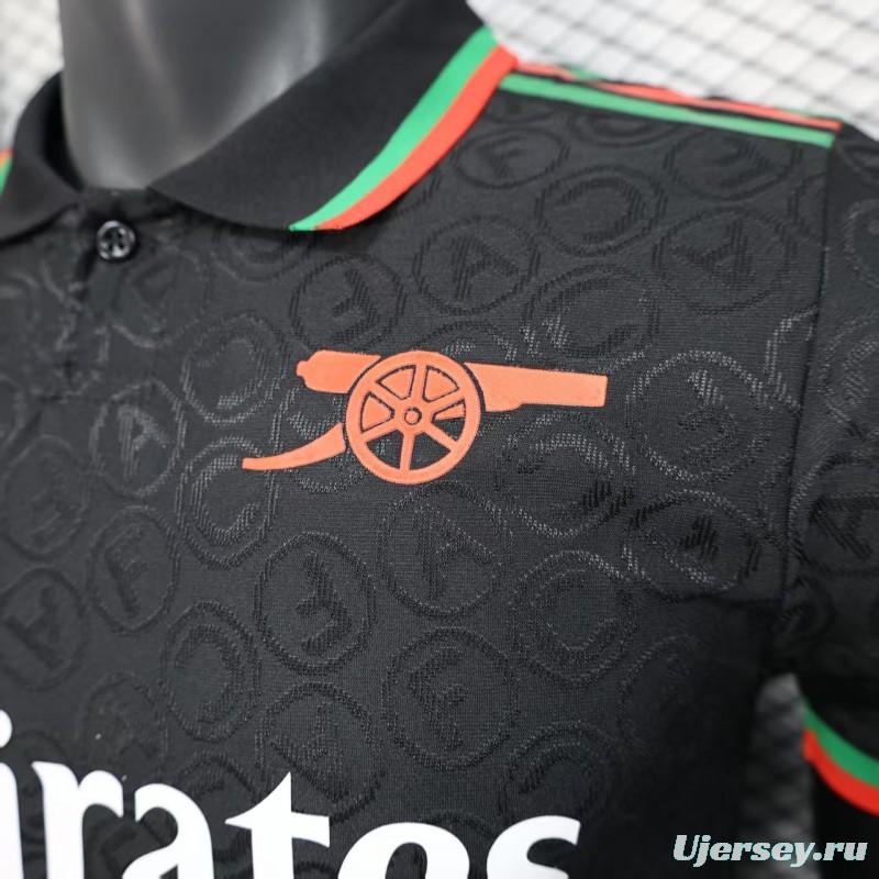 Player Version 25/26 Arsenal Black Special Jersey