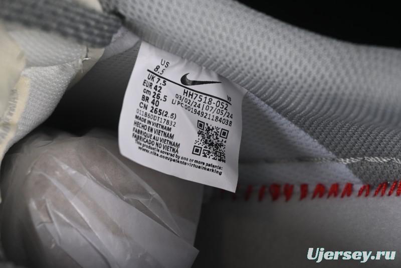 Nike Air Force 1 '07 Low The North Face x CDG Light Grey Swoosh Casual Sneakers - HH7518-052