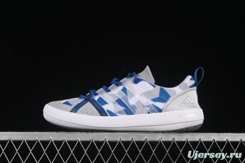 Adidas Climacool Boat Lace Graphic Breathable Cushion Casual Shoes - BA8395
