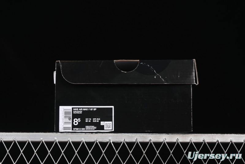 Nike Air Max 1 Retro Running Shoes with Half-Sole Air Cushion - HF8813-500