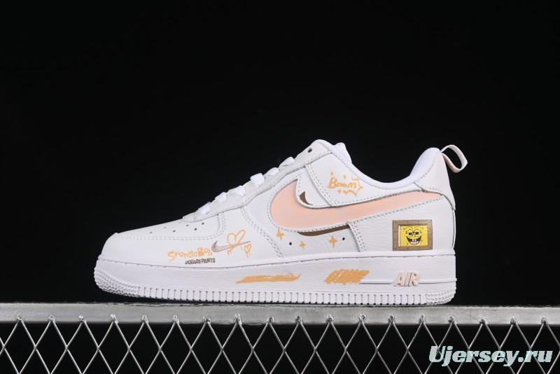 Nike Air Force 1'07 Low SpongeBob SquarePants Casual Sneakers - FB8971-070