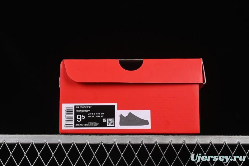 Nike Air Force 1'07 Low Lightning Collaboration Black Snake Scale Casual Sneakers - SC9207-529