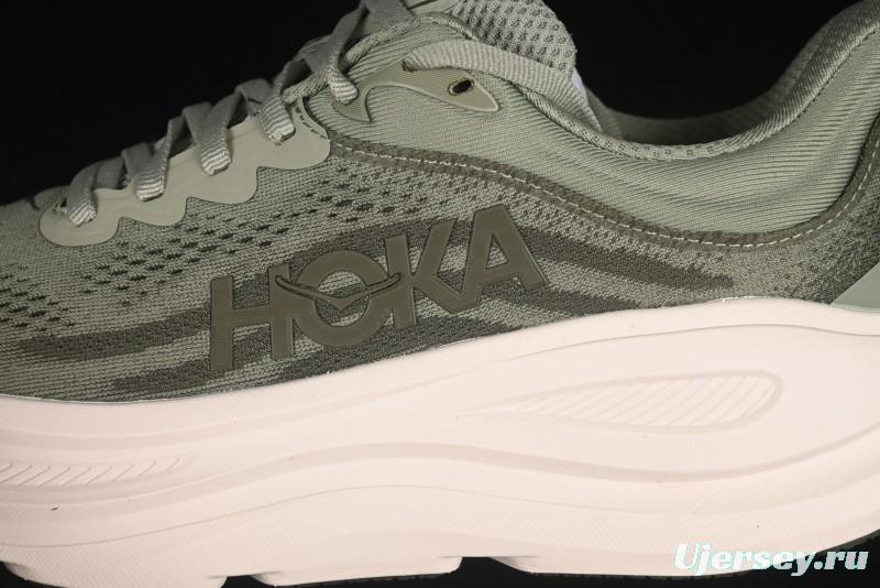 HOKA ONE ONE Bondi 9 Cushioned Running Shoes with Soft EVA Midsole - 1162011 SSSC