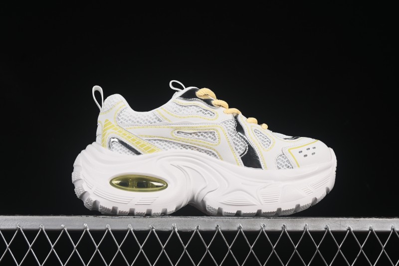 GG-CC Casual Fashion Sporty Chunky Platform Dad Shoes - 879 Yellow
