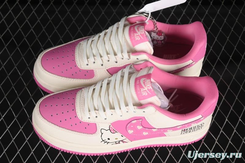Nike Air Force 1 '07 Low Cartoon Cat Collaboration Pink Cartoon Cat Casual Sneakers - KK1988-082