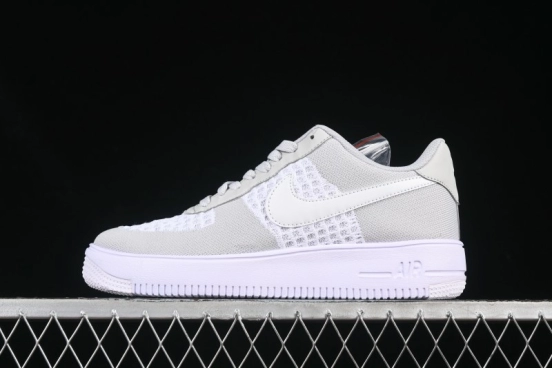 Nike Air Force 1 '07 Low 2.0 Flyknit Casual Sneakers with Full-Length Air Cushion - CI0051-500