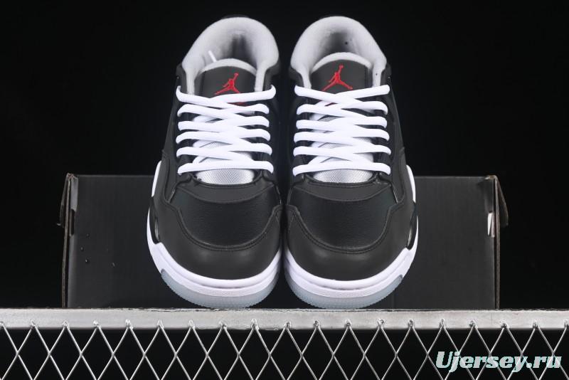 Nike Air Jordan 4 Remastered Sneakers in Black Grey White - HV5184-010