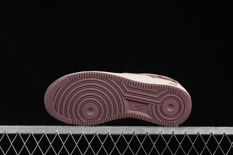 Nike Air Force 1'07 Low Strawberry Bear Custom Casual Sneakers - DB3301-551