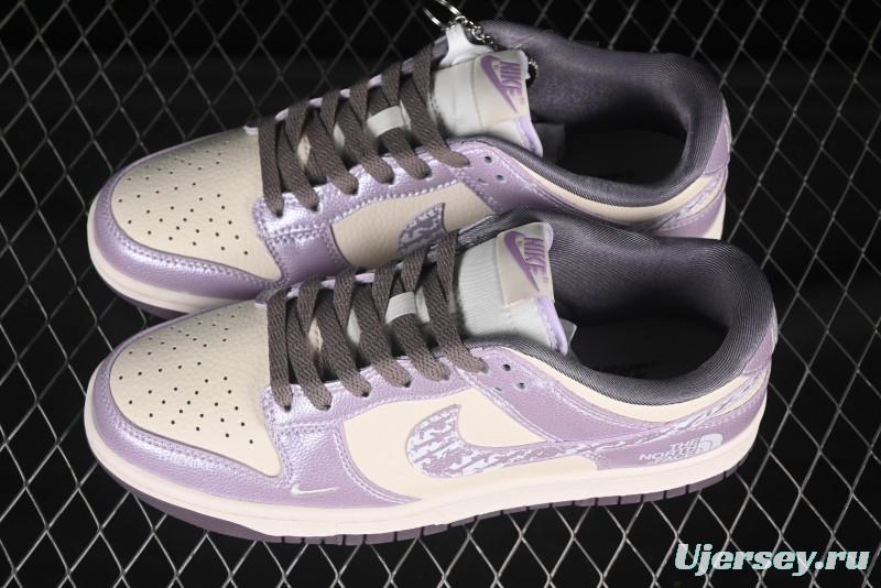 Nike SB Dunk Low The North Face Collaboration High-End Custom Anniversary Edition Low-Top Casual Skate Shoes - KK1333-039