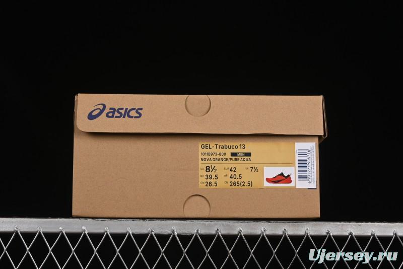 Asics Gel-Trabuco 13 Retro Breathable Casual Shoes with Cushioning for Men - 1011B973-800