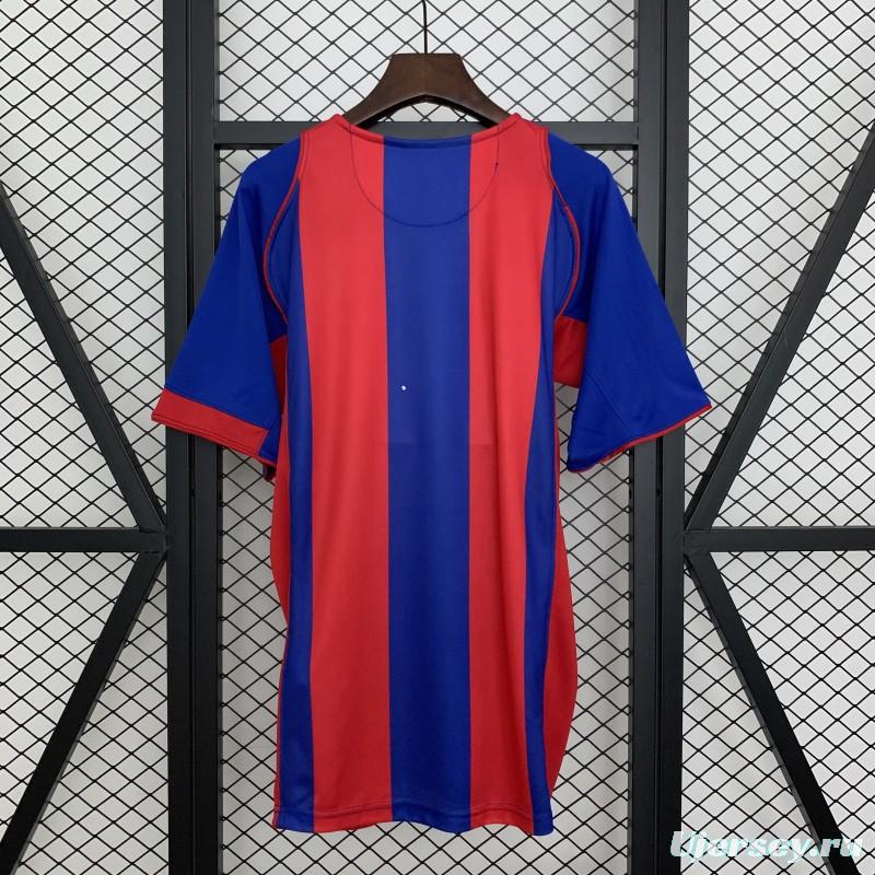 04/05 Retro Barcelona Home Jersey