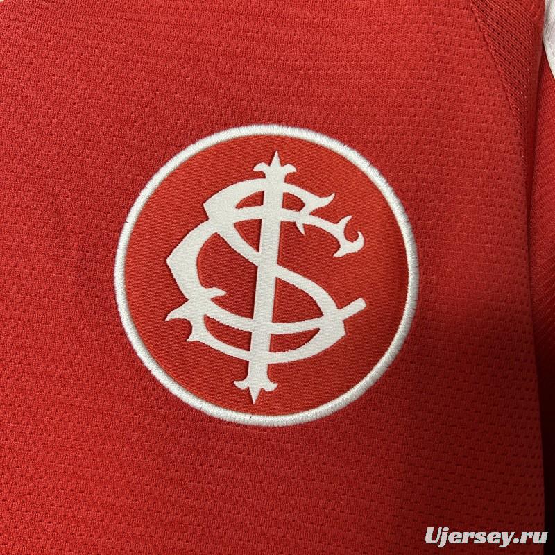25/26 Long Sleeve Brazil SC Internacional Home Jersey