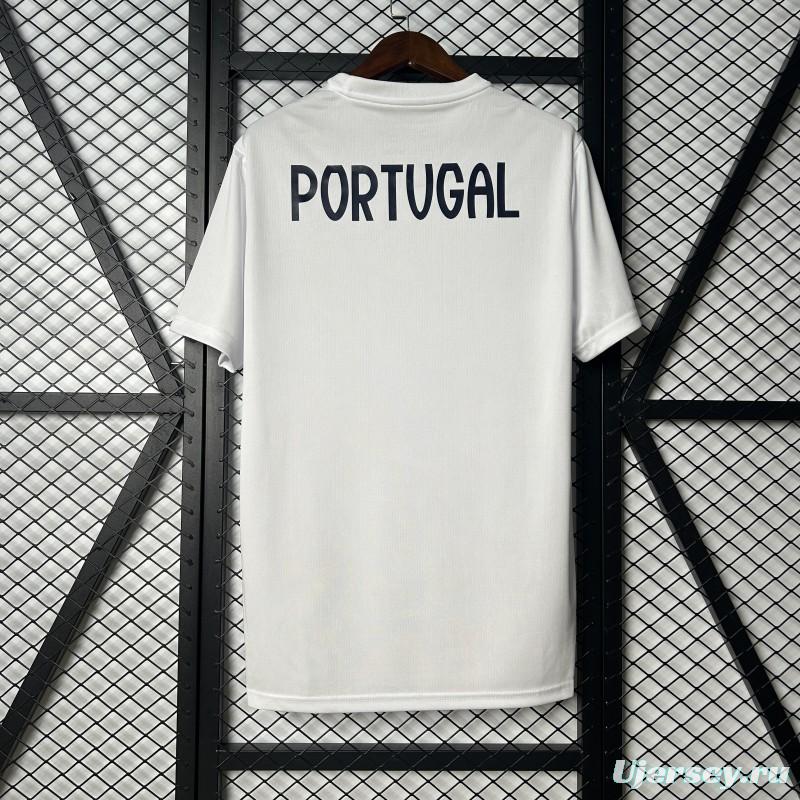 2025 Portugal White Pre-Match Jersey