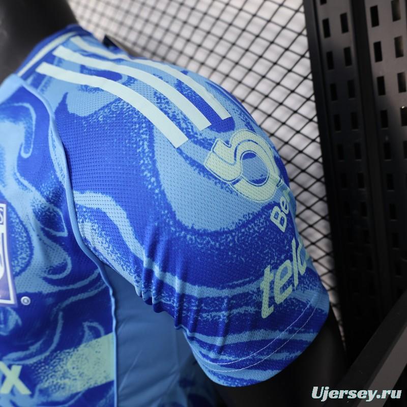 Player Version 25/26 Tigres Away Blue Jersey