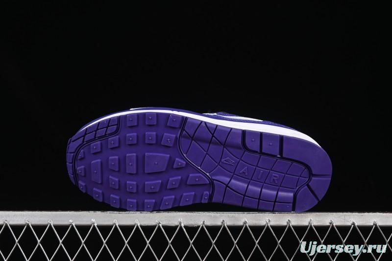 Nike Air Max 1 Retro Running Shoes with Half-Sole Air Cushion - HF8813-500