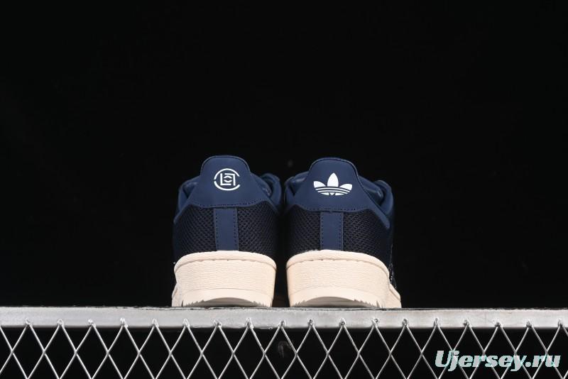 Adidas Clot x Superstar Shell Toe Casual Sneakers with Serrated Edge Design - IH3644