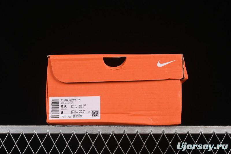 Nike Air Zoom Vomero 18 Lunar Retro Running Shoes with Full-Length Zoom Air Cushion - HM6804-105