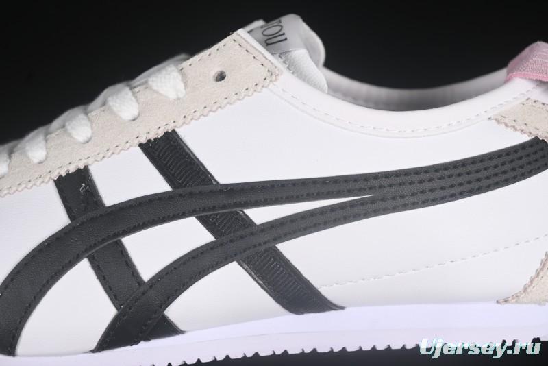 Onitsuka Tiger Mexico 66 Low-Top Leather Sneakers for Casual Running - 1183C380-100