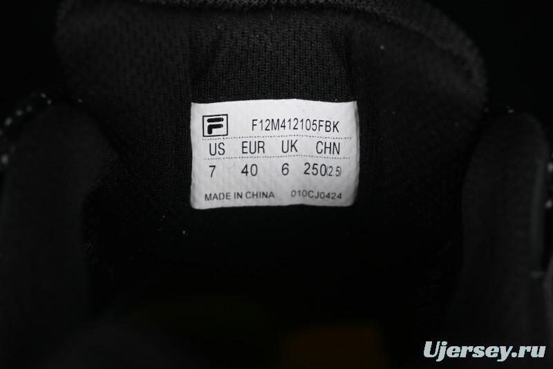 Fila Heritage Fluid Cat Paw 5.0 Retro Dad Shoes with Lace-Up Design - F12M412105FBK