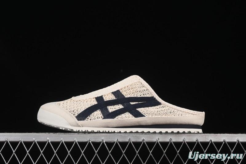 Onitsuka Tiger Mexico 66 Sabot Slip-On Shoes with Breathable Mesh Upper - 1183C123-200