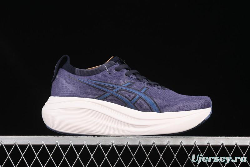 Asics Gel-Nimbus 27 Retro Breathable Casual Shoes with Cushioning for Men - 1011B956-500