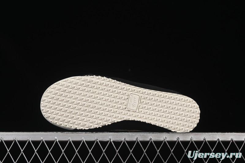 Onitsuka Tiger Mexico 66 Sabot Slip-On Shoes with Breathable Mesh Upper - 1183C123-001