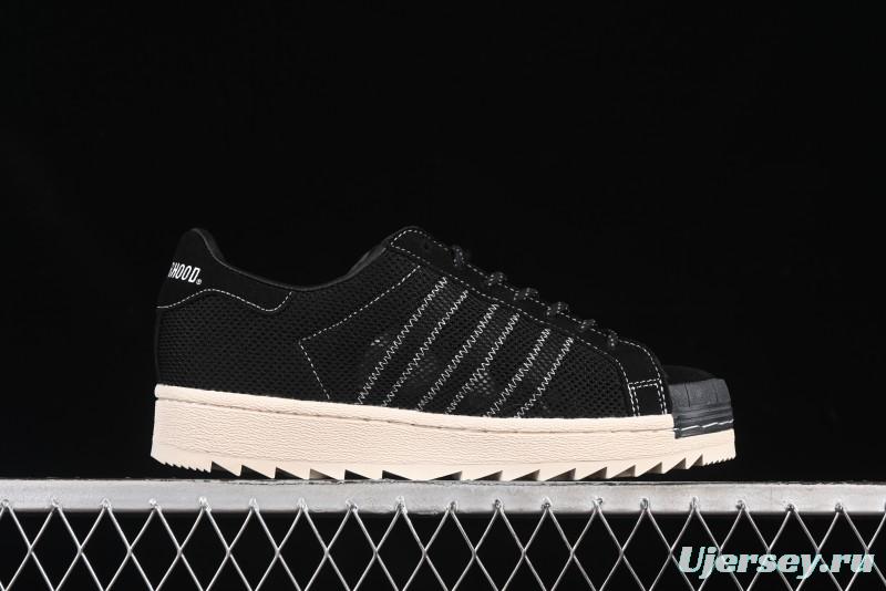 Adidas Clot Superstar IE8879 Shell Toe Casual Sneakers with Serrated Design - IE8879