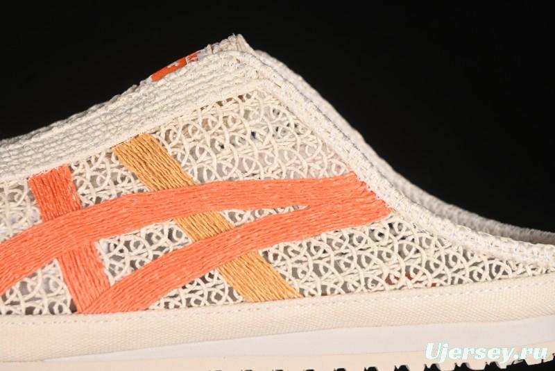 Onitsuka Tiger Mexico 66 Sabot Slip-On Sneakers with Breathable Mesh Upper - 1183C123-251