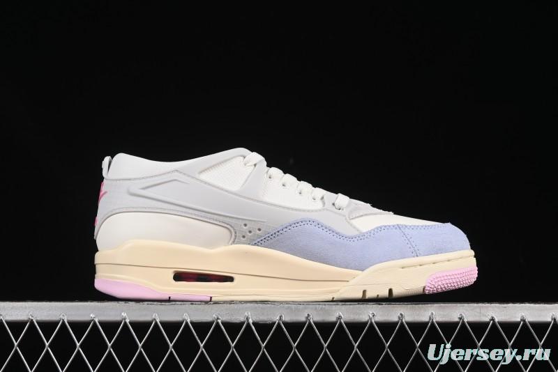 Nike Air Jordan 4 Remastered Retro Sneakers with Textile Mesh and Suede Upper - IB4466-025