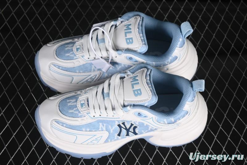 New York Yankees MLB XLG Chunky Breathable Casual Sneakers - 3ASHW065N50BLS
