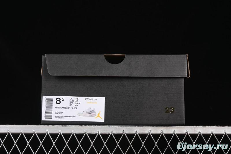 Nike Air Jordan Legacy 312 Low Retro Sneakers with Triple Strap Design - FQ7827-103