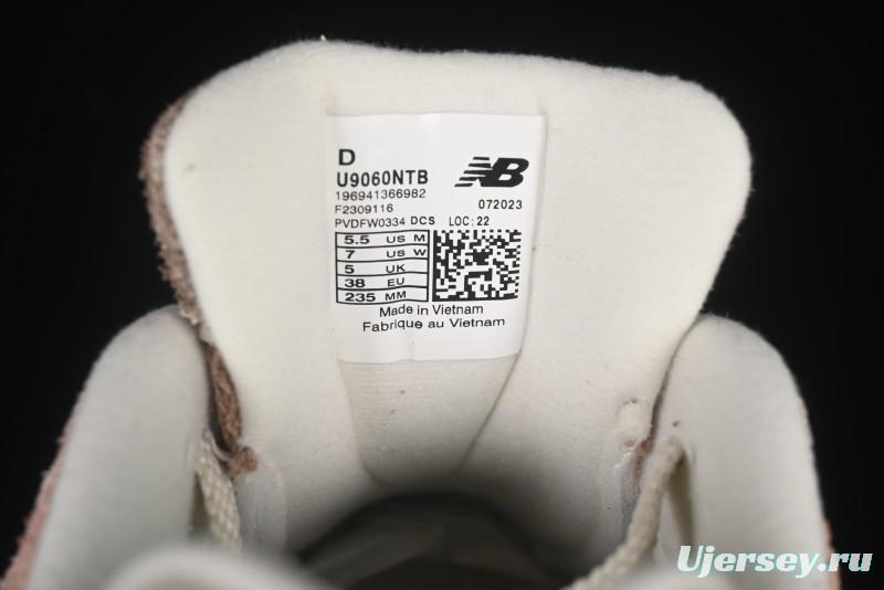 New Balance NB9060 Series Retro Casual Running Shoes with ABZORB Cushioning - U9060NTB