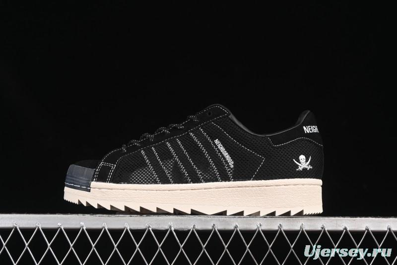 Adidas Clot Superstar IE8879 Shell Toe Casual Sneakers with Serrated Design - IE8879