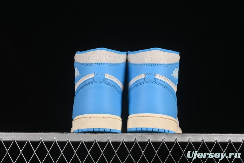 Nike Air Jordan 1 High OG "UNC Reimagined" Retro Basketball Shoes - DZ5485-402