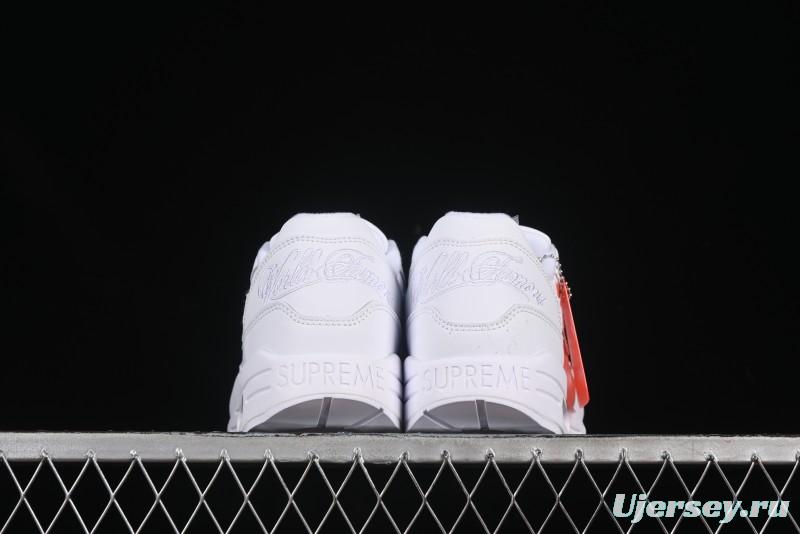 Nike Air Max 1 Retro Running Shoes with Half-Sole Air Cushion - HF8813-100