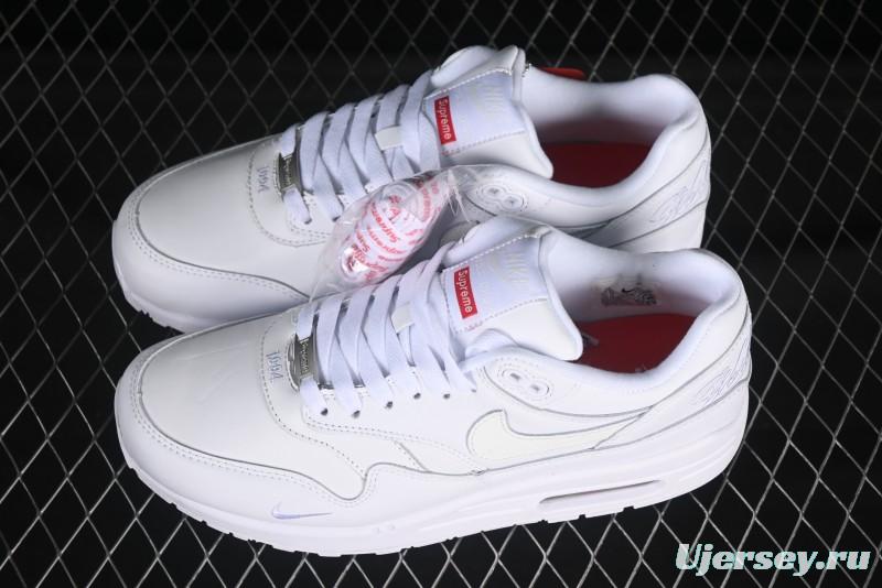 Nike Air Max 1 Retro Running Shoes with Half-Sole Air Cushion - HF8813-100