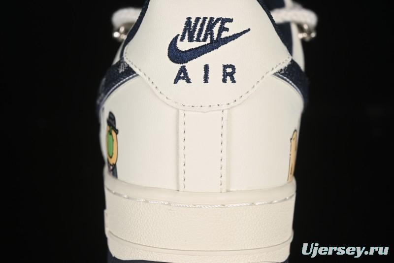 Nike Air Force 1 '07 Low x Capybara "Pour milkBape" Casual Sneakers - LV0506-110