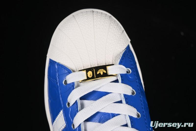 Adidas Bape Superstar JR2702 Shell Toe Casual Sneakers - JR2702