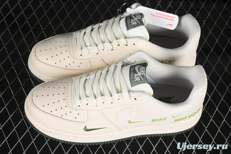 Nike Air Force 1'07 Low Just Do It Casual Sneakers with Full-Length Air Cushion - DF0188-056